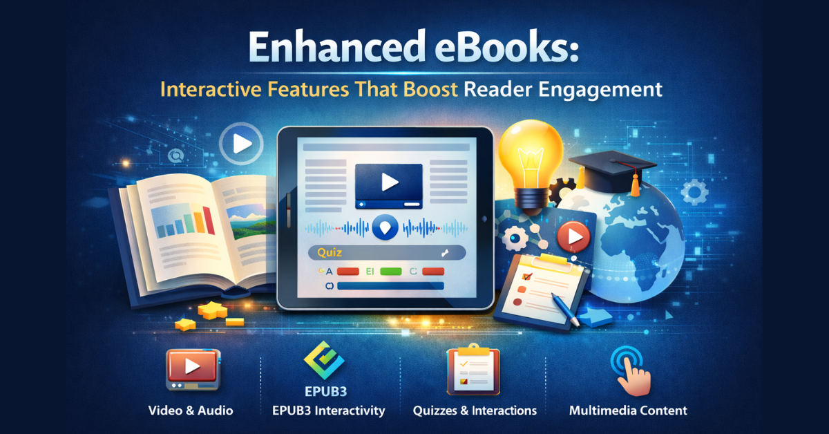 Enhanced eBook with interactive features like video, audio, and quizzes.